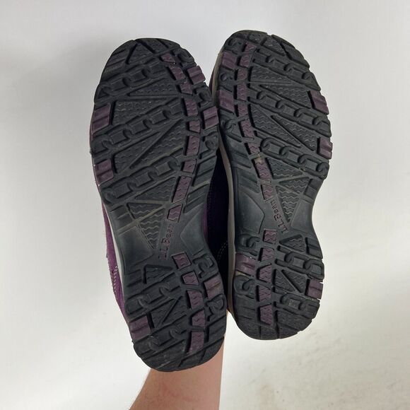 L.L. Bean Tek 2.5 Sneaker Women's 8 Purple Lace Up Hiking Ankle Shoes 258271 - Picture 8 of 10